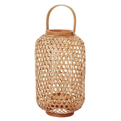 Lanterna DUNI in rattan 400 x 230 mm Area