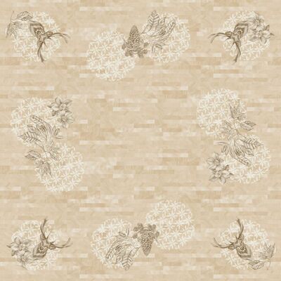 Nappe DUNI Dunicel 84x84 cm Cerf Sauvage