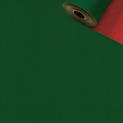 Rollo de papel de regalo 35cm 250metros verde rojo
