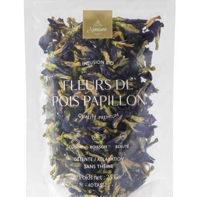 Infusion de fleurs de Pois Papillon FR-BIO-01