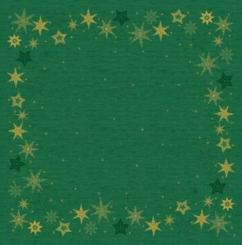 Nappe DUNI 84x84cm Star Stories Vert