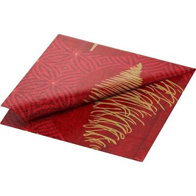 DUNI tissue napkin 40x40cm 1/4F. Elegant Trees