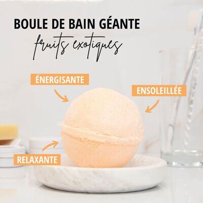 Bombe de bain « Paradis Exotique »  -  Vrac 180g