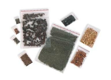 Borsa a chiusura lampo 50 mµ 4x6 cm