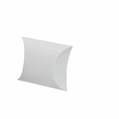Pillow bags uni white small 7x3.5x5 cm