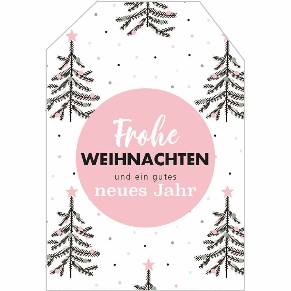 Cartellino natalizio 3,5 x 5,2 cm - Buon Natale