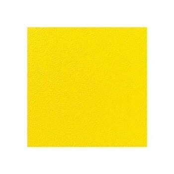 Serviette en tissu DUNI 33x33 cm 1/4F. jaune 1 pli