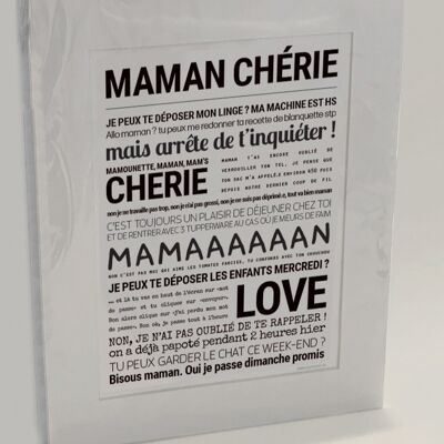 Plakat "Liebe Mama"