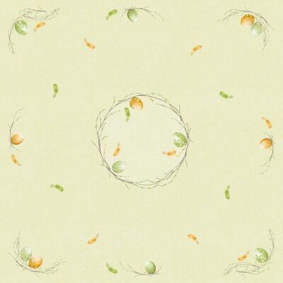 DUNI Tablecloth Dunicel 84x84 cm Easter Pasture