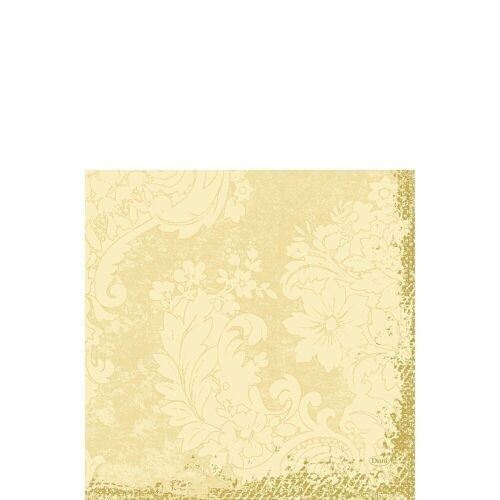 DUNI Zelltuch Serviette 33x33 cm 1/4F. Royal Cream