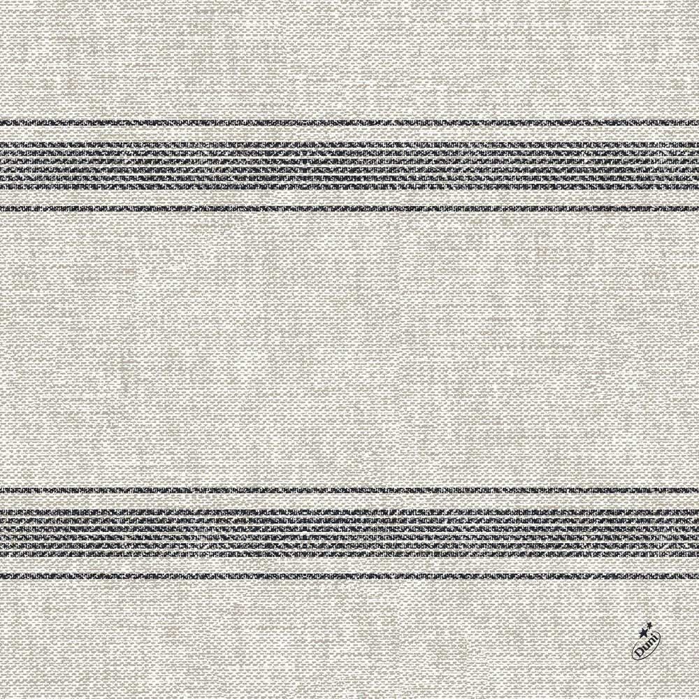 Tovagliolo classico DUNI 40x40 cm 1/4F.Cocina Nero