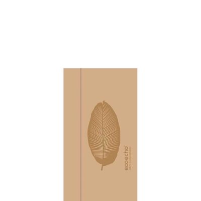DUNI dispenser napkin 33x32cm 1-ply organic brown