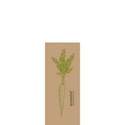 DUNI dispenser napkin 33x32cm 1-ply veggies brown