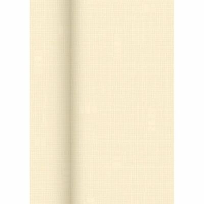 Rouleau de nappe Dunisilk 1,18x25 m Linnéa crème