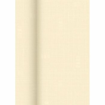 Rouleau de nappe Dunisilk 1,18x25 m Linnéa crème