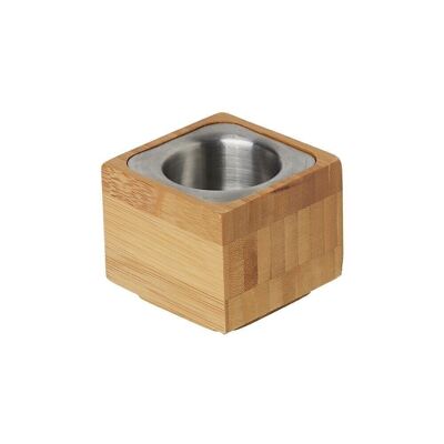 DUNI bamboo candle holder 55x60mm bamboo 3 in 1
