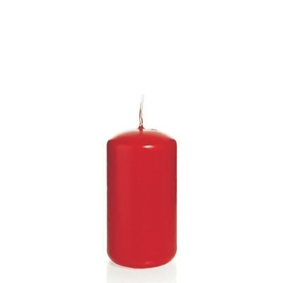 Pillar candle 120 mm Ø 50 mm red