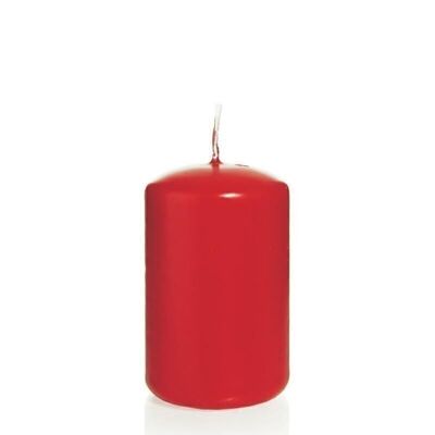 Pillar candle 120 mm Ø 60 mm red