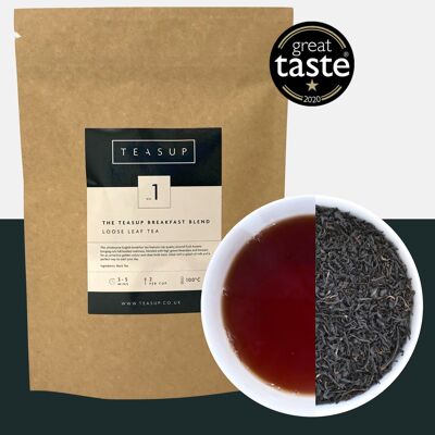 The Teasup Breakfast Blend - Loose Leaf 500g (approx 150 servings)