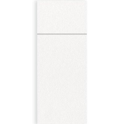 Napkin pockets Airlaid UNI 8x20 cm white