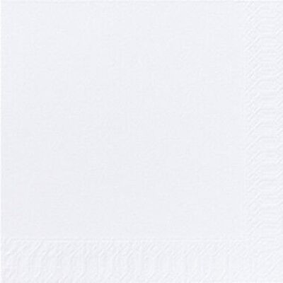 Fasana tissue napkin 33x33cm 1/4F. White