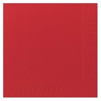 Fasana tissue napkin 40x40cm 1/4F. red