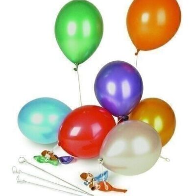 Palloncino blu metallizzato