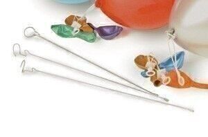 Fissare le chiusure con asta di plastica