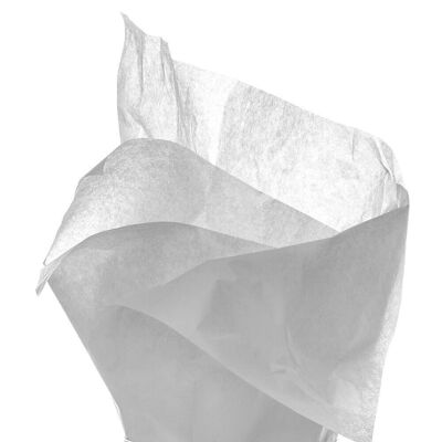 Feuille de papier de soie 50x76 cm gris