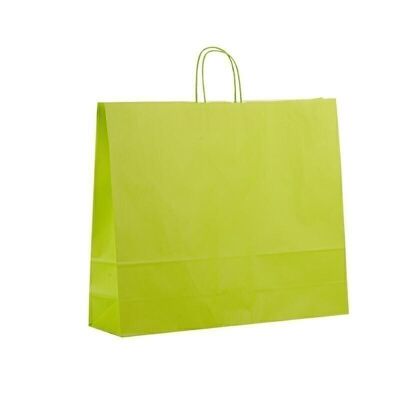 Paper carrier bags 54x14x45cm light green