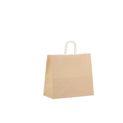 Paper carrier bags 32x13x28cm cream