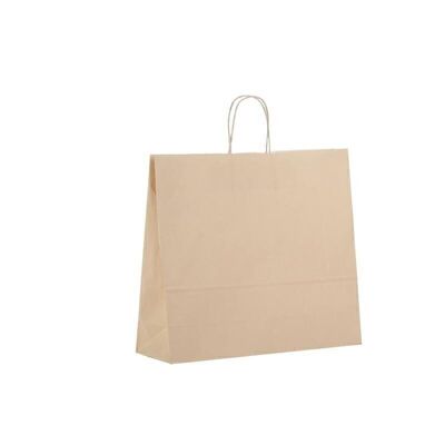 Paper carrier bags 42x13x37cm cream