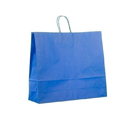 Paper carrier bags 54x14x45cm blue