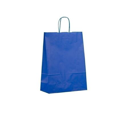 Paper carrier bags 32x13x42cm blue
