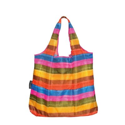 Shopping bag foldable 43x52cm "Stripes"