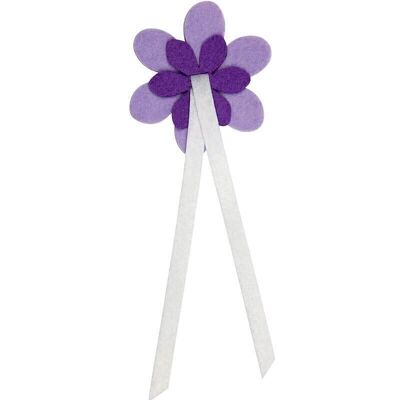 EasyFix fiori in feltro lavanda/viola