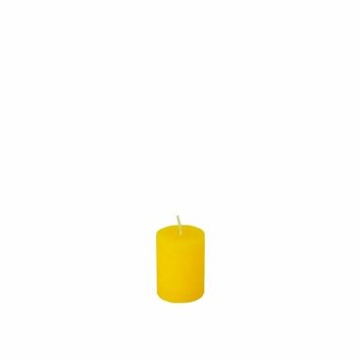Pillar candle Rusti 50 mm Ø 38 mm yellow