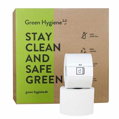 Papel higiénico Green Hygiene ROLF 2 capas blanco