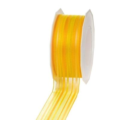 Ribbon Maldives 40mm/20meters yellow