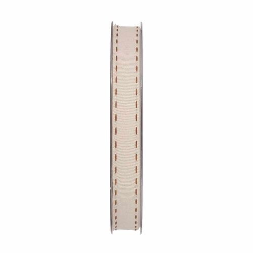 Geschenkband "Canarby" 10mm/15Meter creme