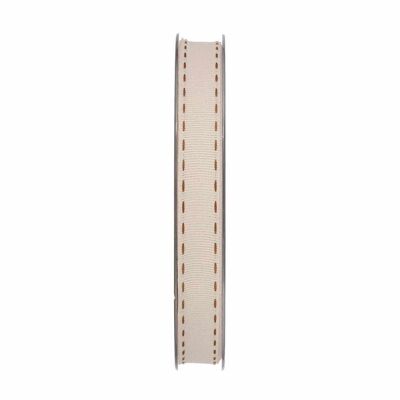 Geschenkband "Canarby" 10mm/15Meter creme