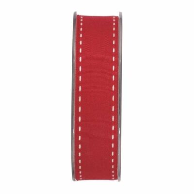 Gift ribbon "Canarby" 25mm/15 meters red