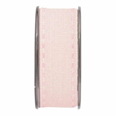 Gift ribbon "Canarby" 38mm/15 meters pink