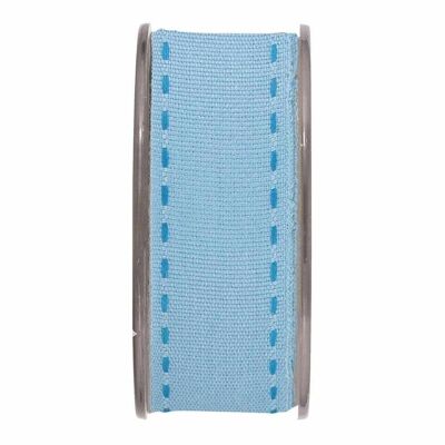 Gift ribbon "Canarby" 38mm/15 meters light blue