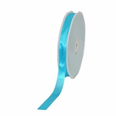 Gift ribbon double satin 16mm/50meters turquoise