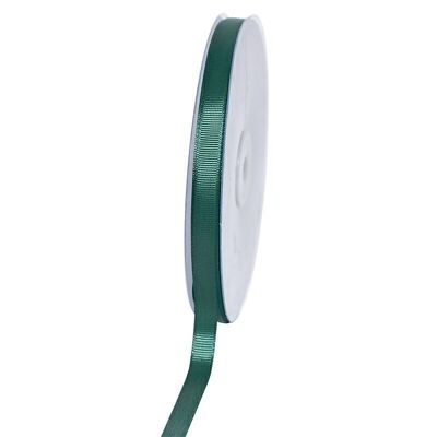 Gift ribbon grosgrain 9 mm/50 meters hunter green