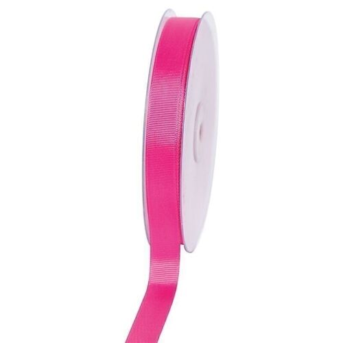 Geschenkband Grosgrain 16 mm/50Meter pink