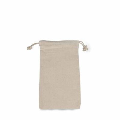 Cotton bag 10x16cm natural