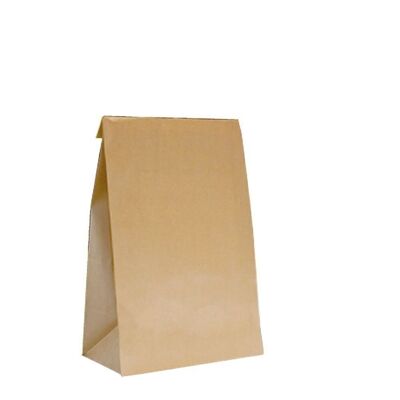 Bottom bag brown 70 g/m² 18x13x30 cm