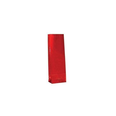 Bolsa fondo bloque té 50gr. 5,5x3x16,5cm rojo